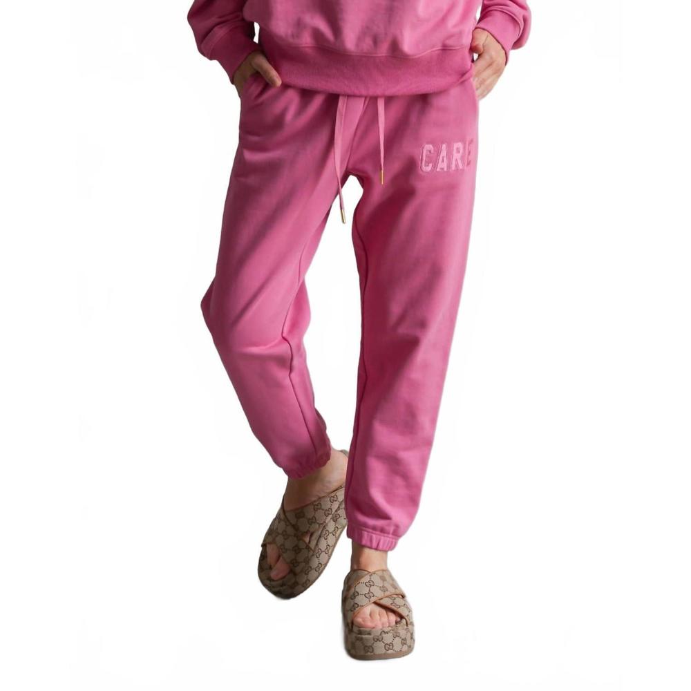 NEW CARE TUCKER care classic sweatpants in berry